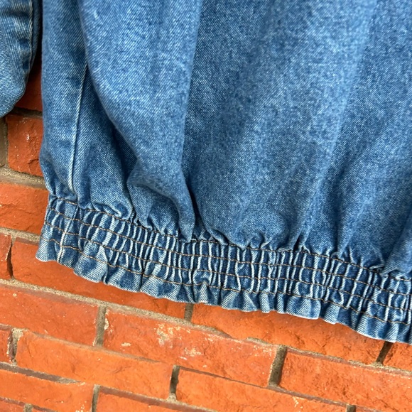 Denim safari patch blinged jacket - Picture 7 of 11